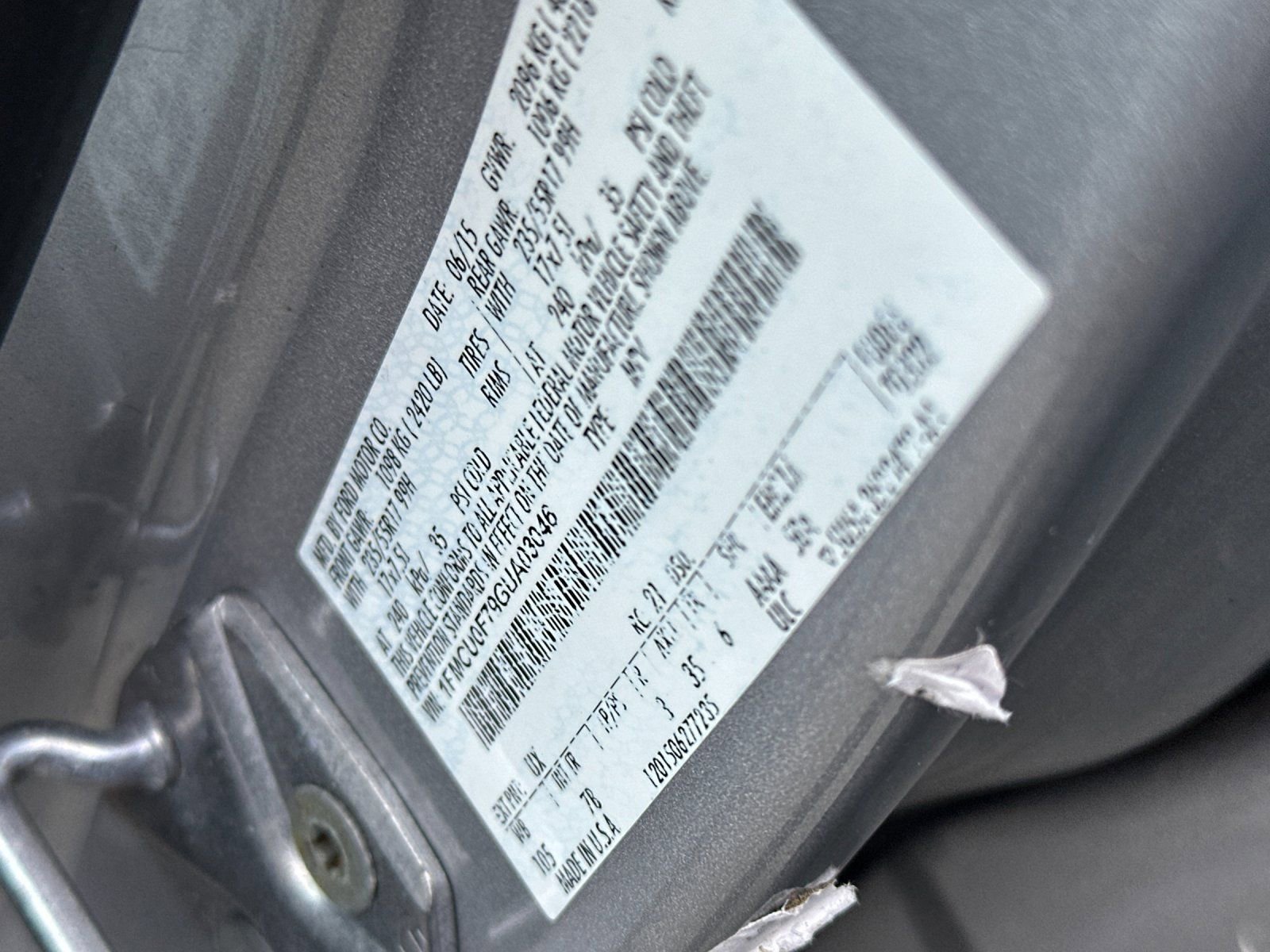 Used 2016 Ford Escape S image 25