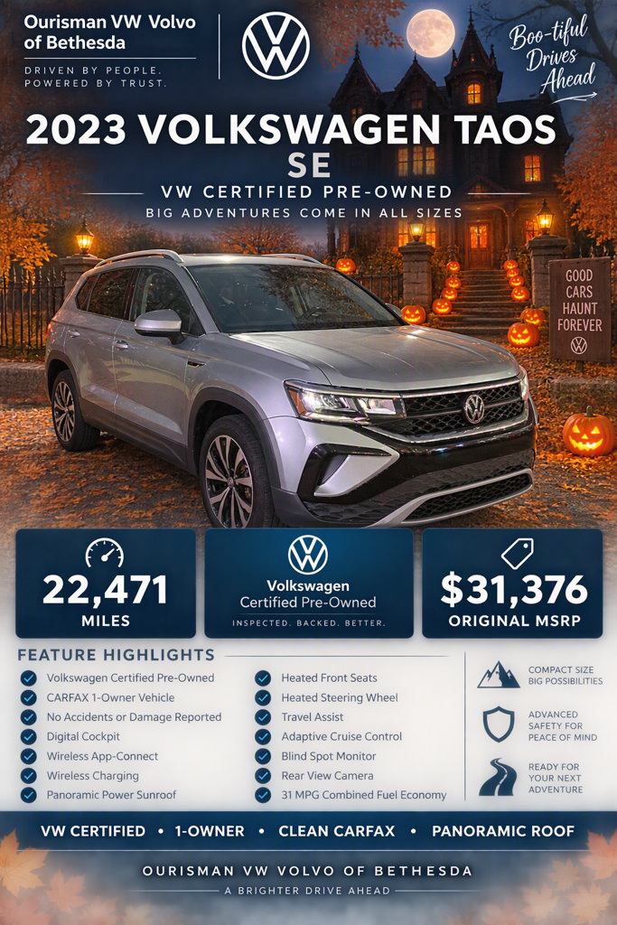 Certified 2023 Volkswagen Taos SE