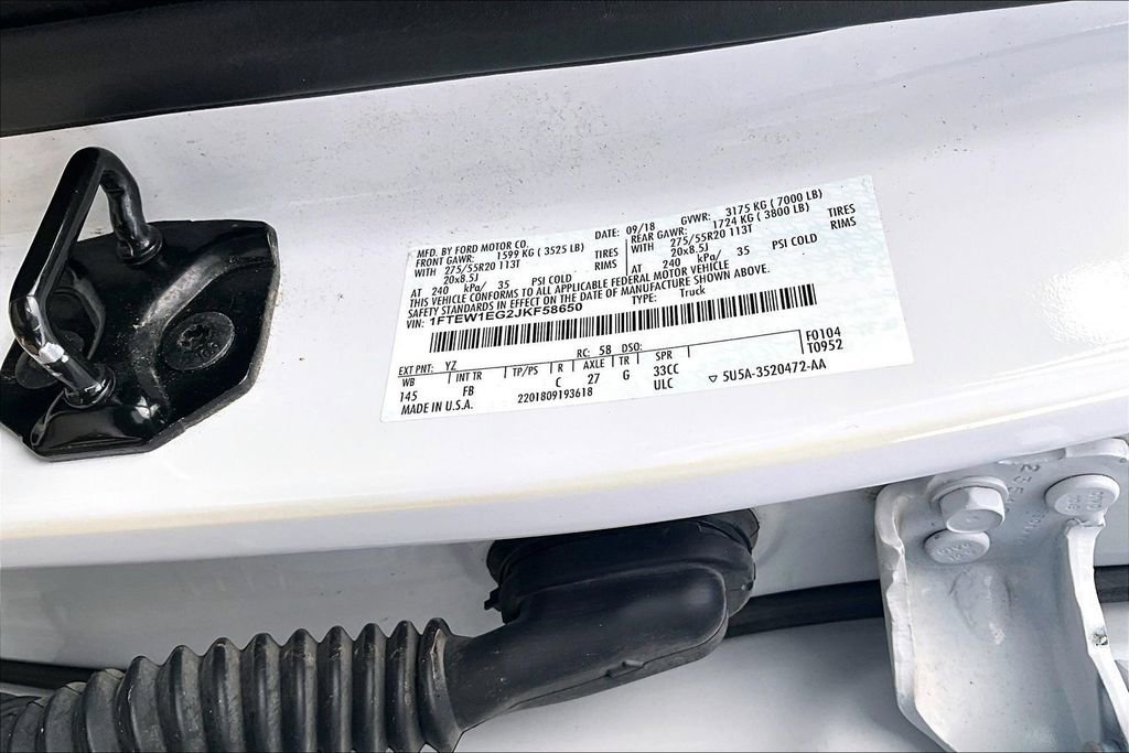 Used 2018 Ford F150 XLT w/ Equipment Group 302A Luxury image 21