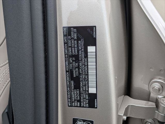 New 2026 Volvo XC90 T8 Plus w/ Protection Package Premier AWD/4WD image 15
