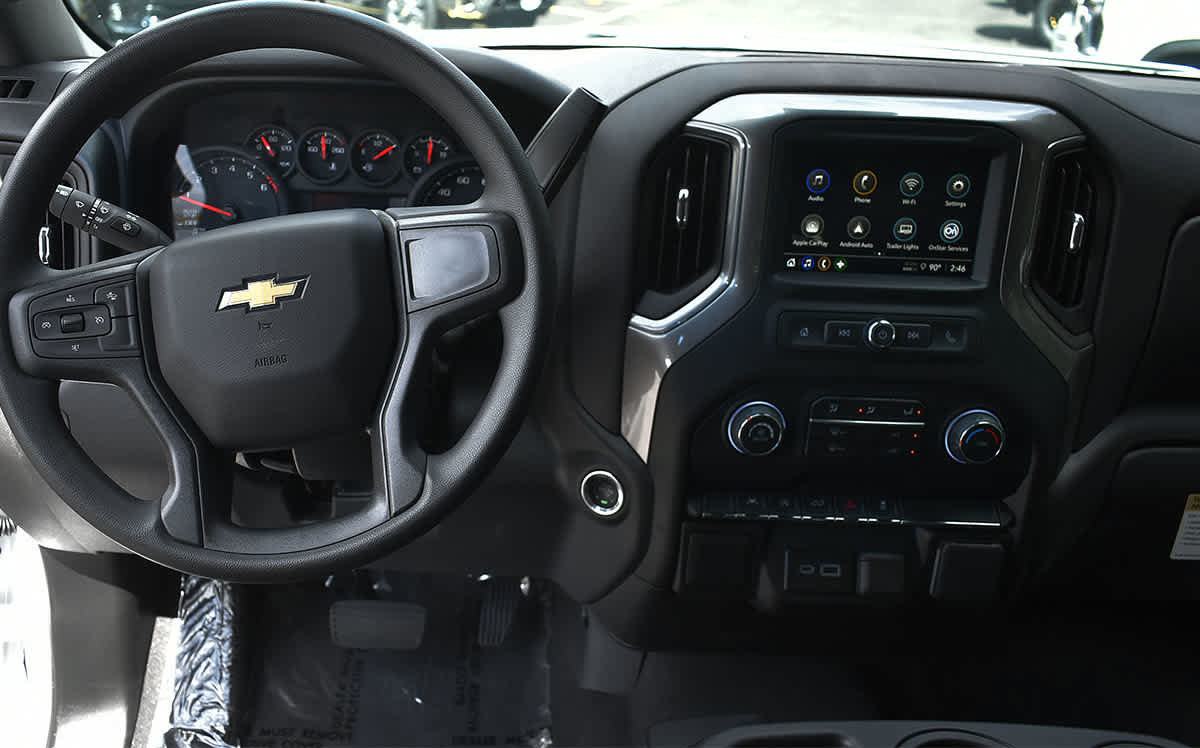 New 2026 Chevrolet Silverado 1500 Custom w/ Turbomax Blackout Package AWD/4WD image 12