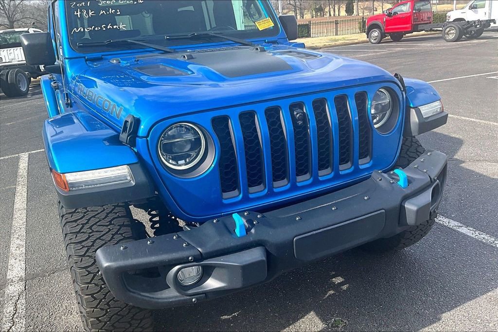 Used 2021 Jeep Wrangler Unlimited Rubicon 4xe w/ Steel Bumper Group image 5