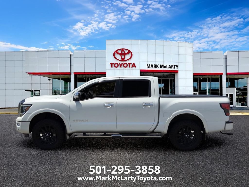Used 2023 Nissan Titan Platinum Reserve w/ Off Road Protection Package AWD/4WD image 2