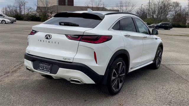 Certified 2025 INFINITI QX55 Luxe w/ Accent Package image 8
