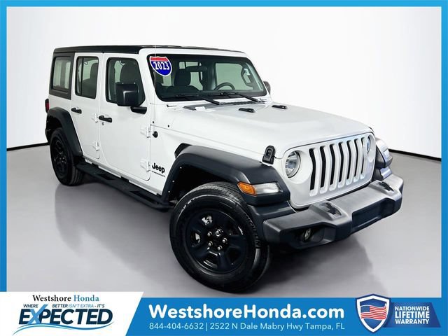 Used 2023 Jeep Wrangler Unlimited Sport AWD/4WD image 1