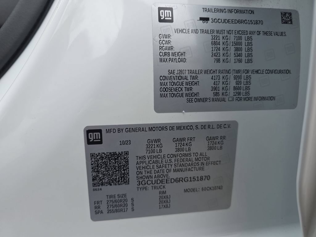 Certified 2024 Chevrolet Silverado 1500 RST w/ All Star Edition Plus AWD/4WD image 35