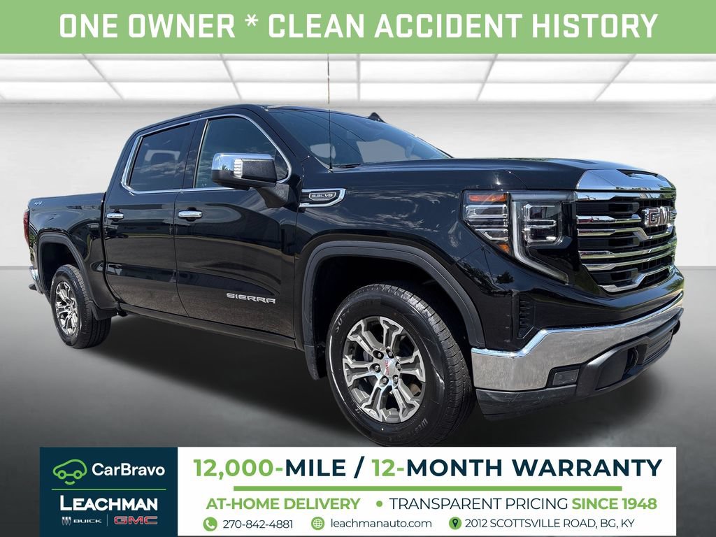 Certified 2025 GMC Sierra 1500 4x4 Crew Cab SLT