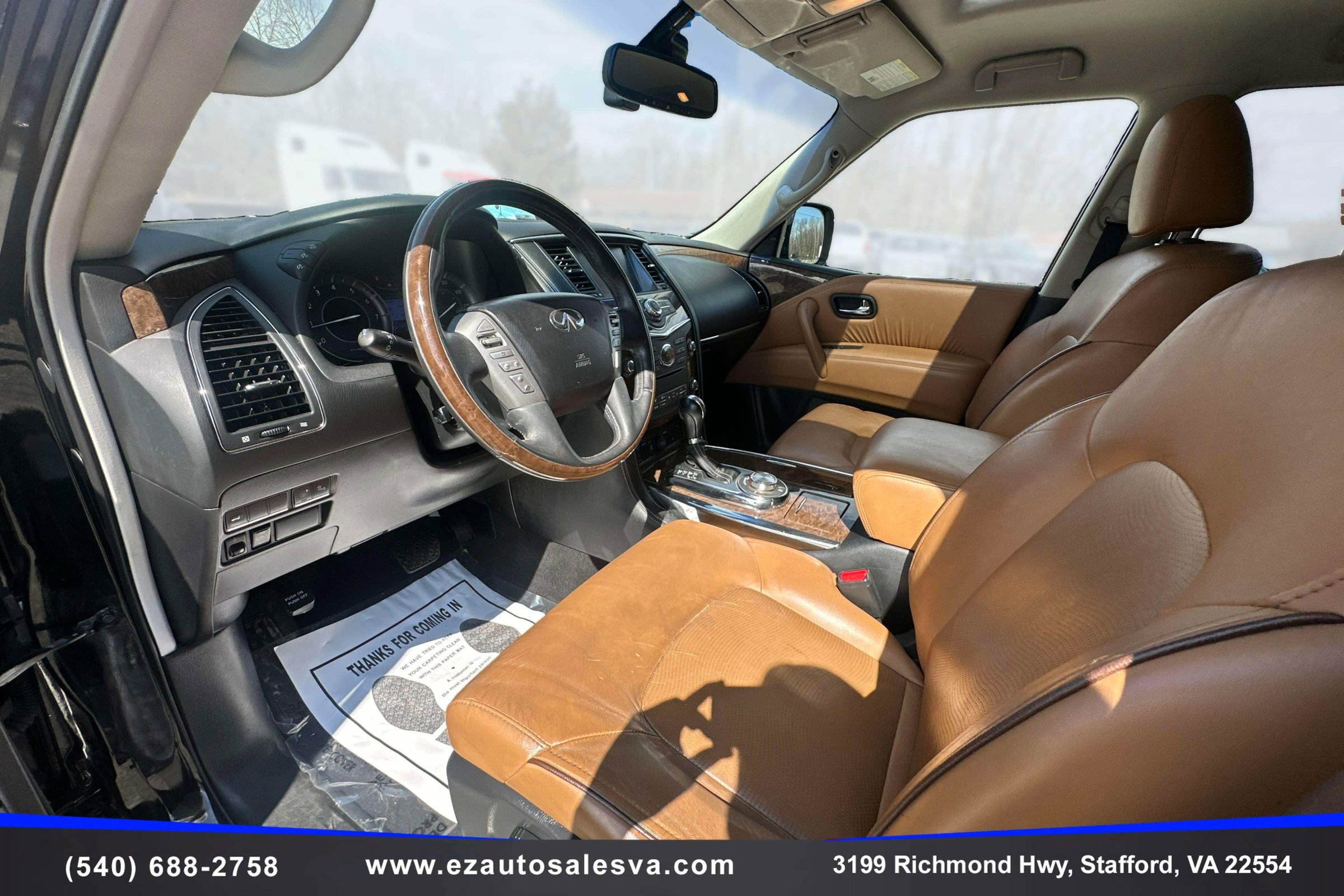 Used 2016 INFINITI QX80 4WD w/ Signature Edition Package image 15