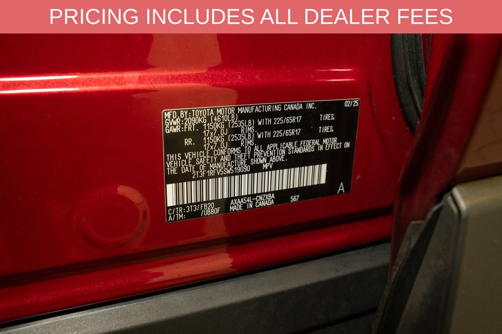 Certified 2025 Toyota RAV4 LE AWD/4WD image 18