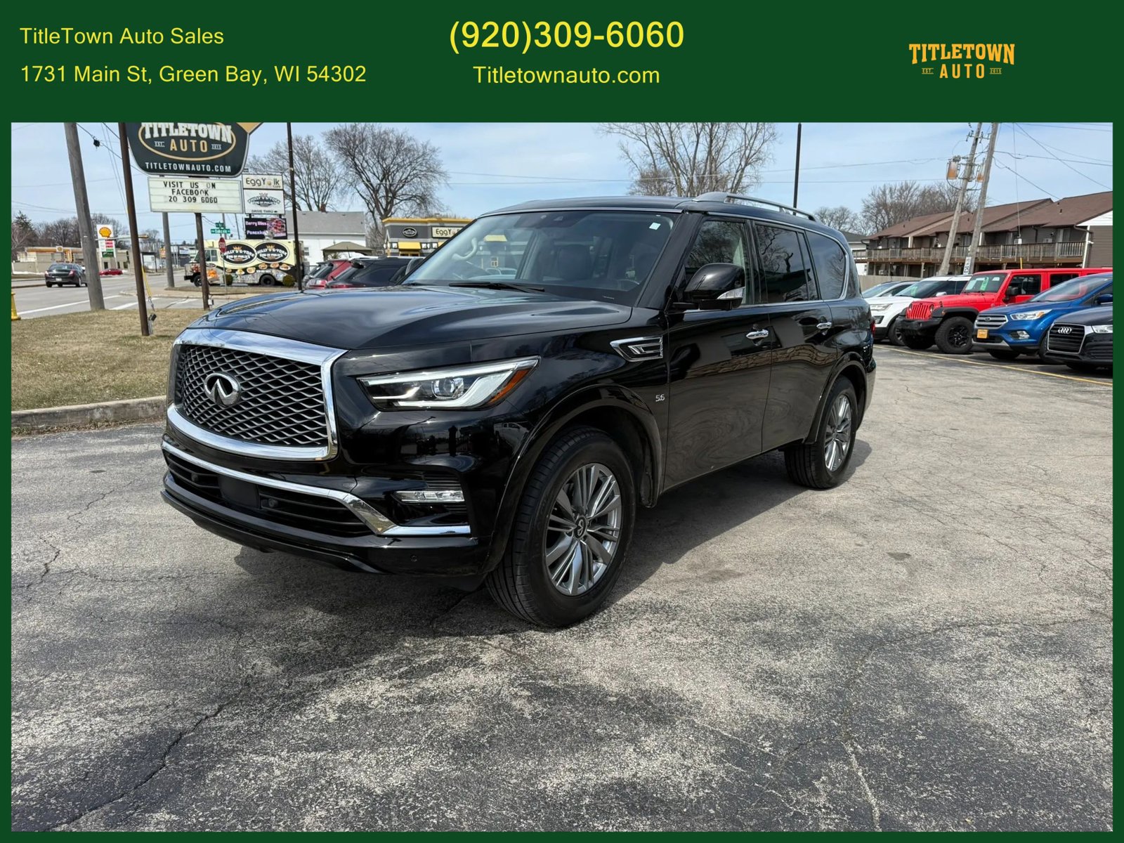 Used 2020 INFINITI QX80 Luxe w/ Proassist Package AWD/4WD image 1