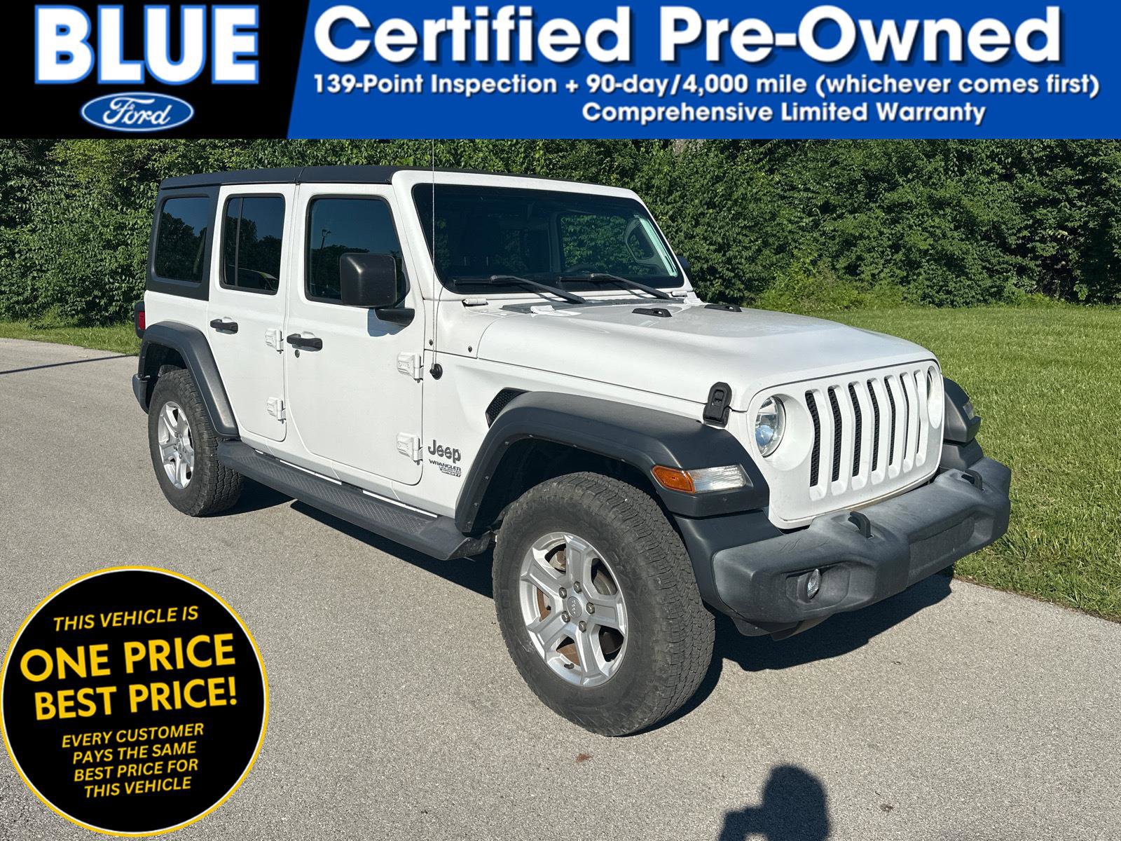 Used 2019 Jeep Wrangler Unlimited Sport S