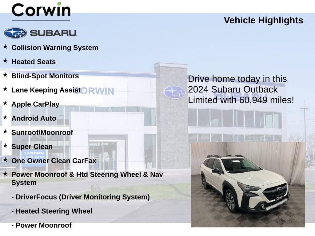 Used 2024 Subaru Outback Limited image 6