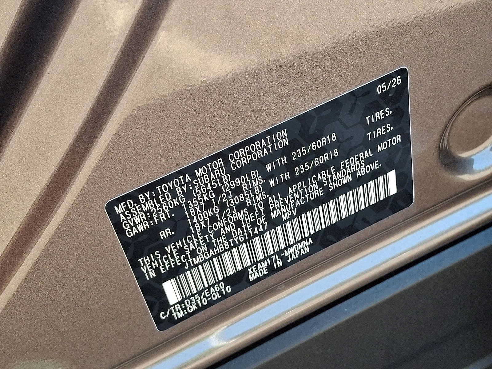 New 2026 Toyota bZ Woodland AWD/4WD image 18