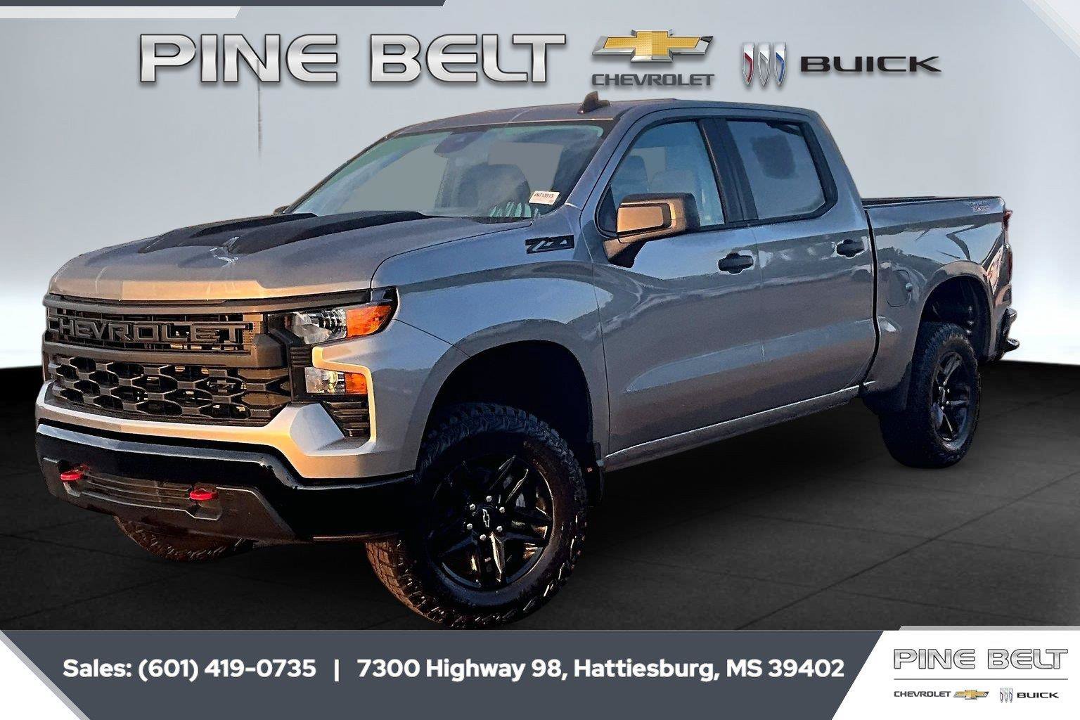 New 2026 Chevrolet Silverado 1500 Custom Trail Boss w/ LPO, Dark Essentials Package AWD/4WD image 11