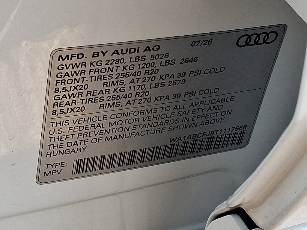 New 2026 Audi Q3 quattro 2.0T AWD/4WD image 10