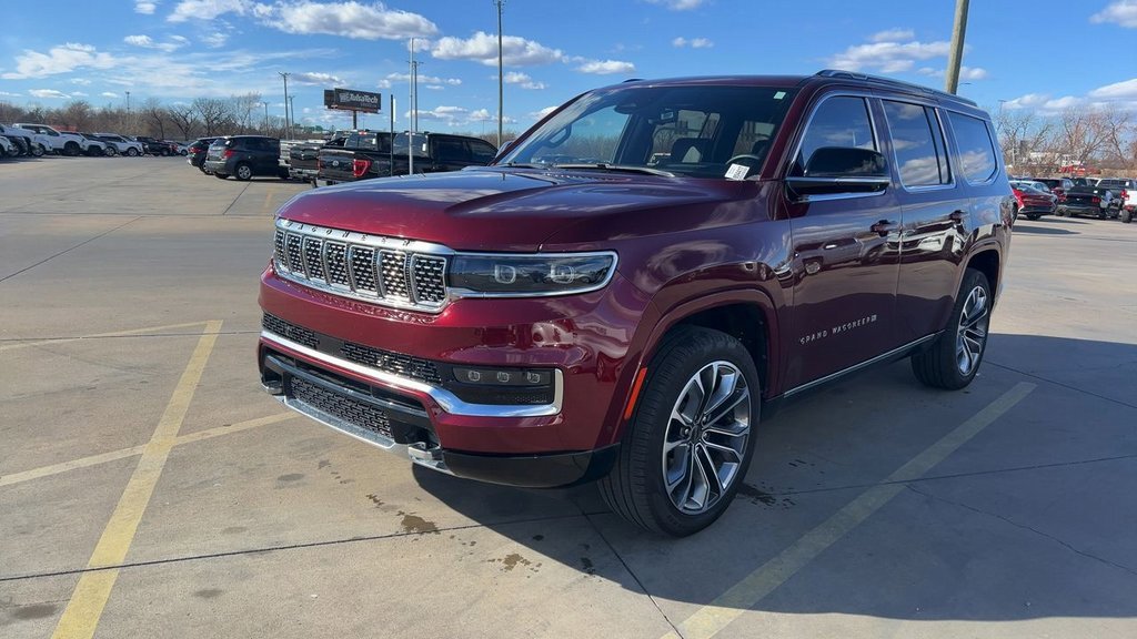 Used 2024 Jeep Grand Wagoneer Series III w/ Rear Seat Video Group 1 image 3