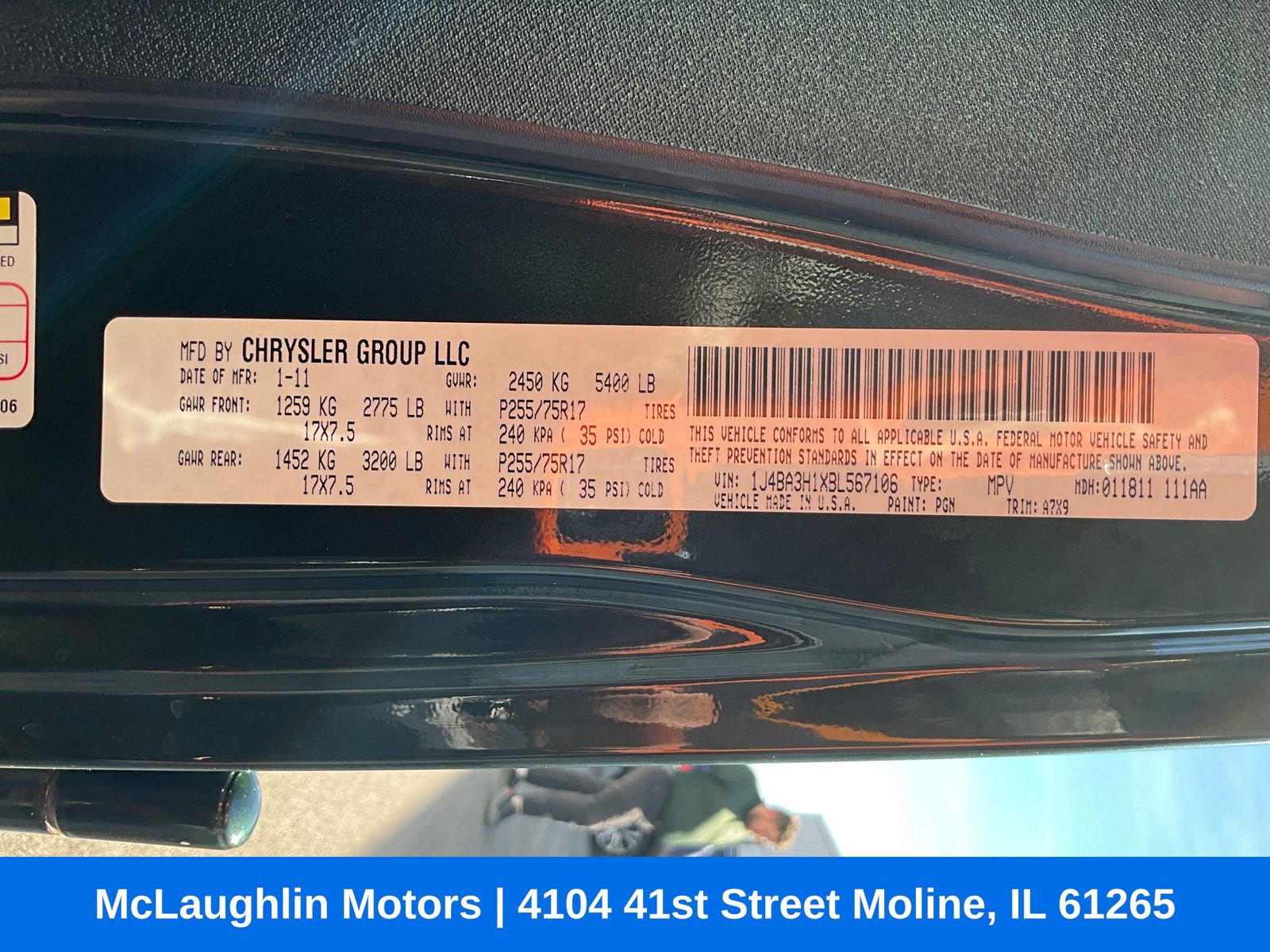 Used 2011 Jeep Wrangler Unlimited Sport image 18