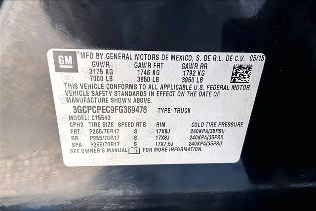 Used 2015 Chevrolet Silverado 1500 LS w/ LS Convenience Package RWD image 6