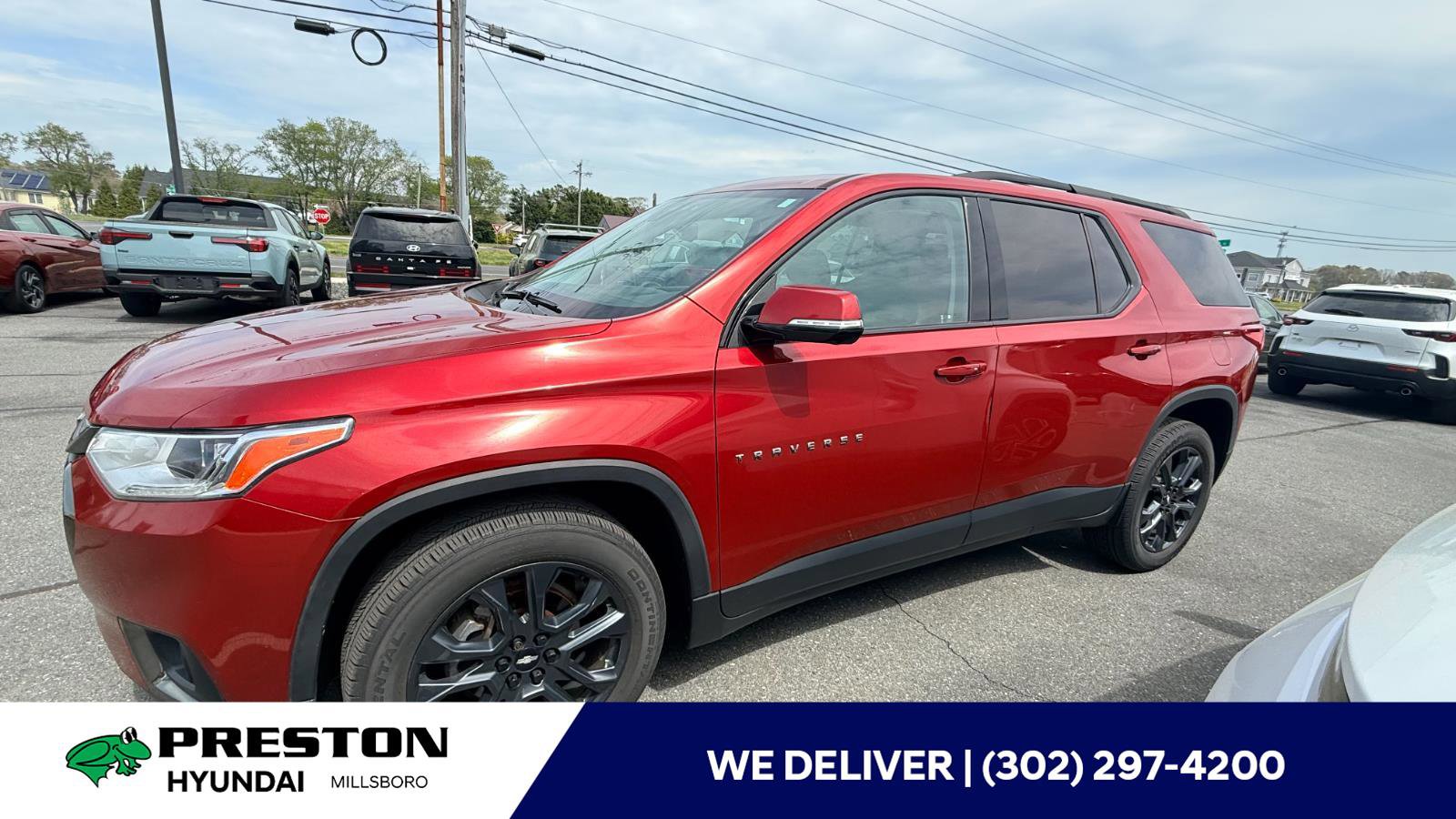 Used 2020 Chevrolet Traverse RS w/ LPO, Floor Liner Package image 1