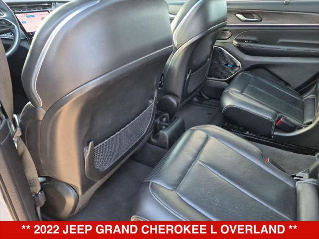 Certified 2022 Jeep Grand Cherokee L Overland w/ Luxury Tech Group IV AWD/4WD image 17