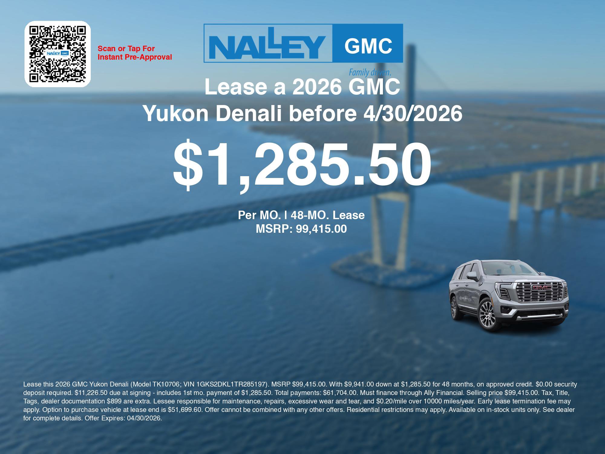 New 2026 GMC Yukon Denali image 3