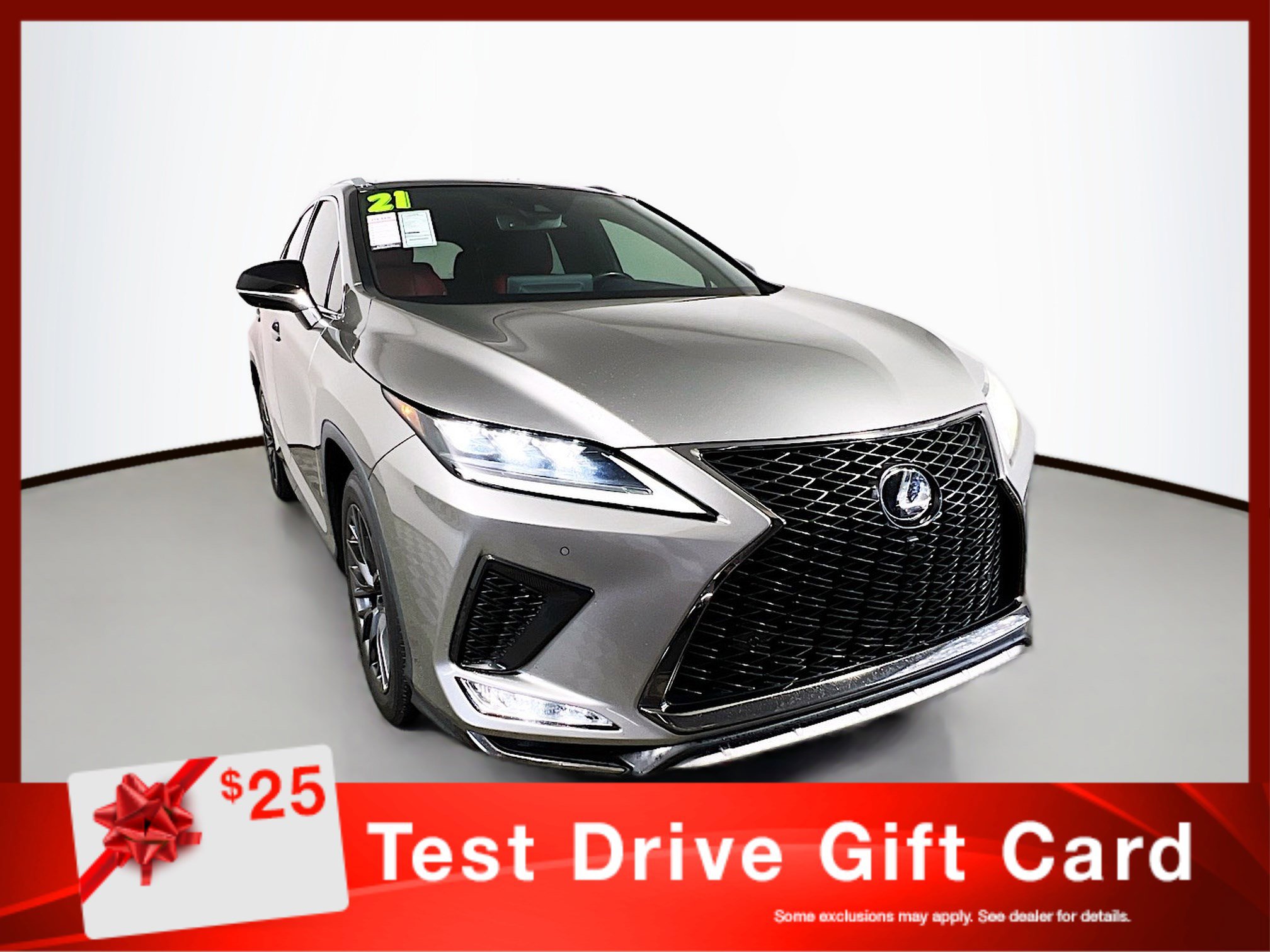 Used 2021 Lexus RX 350 F Sport image 1