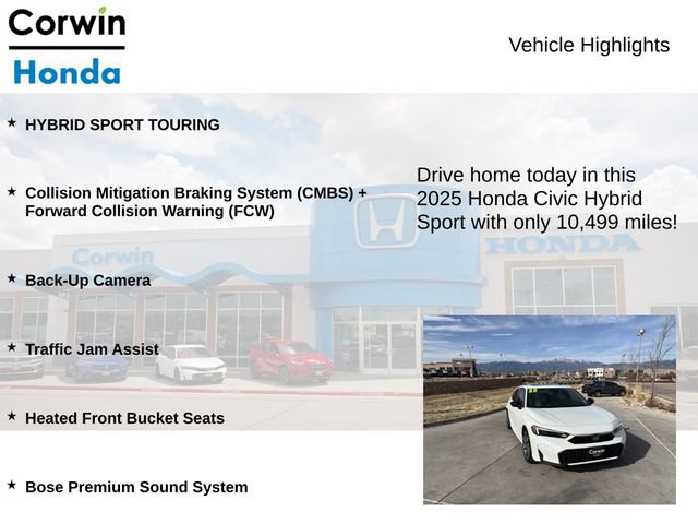 Used 2025 Honda Civic Sport image 6