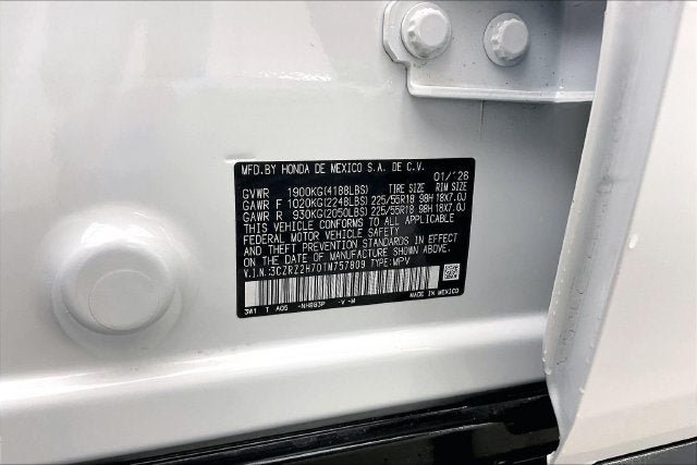 Certified 2026 Honda HR-V EX-L image 33