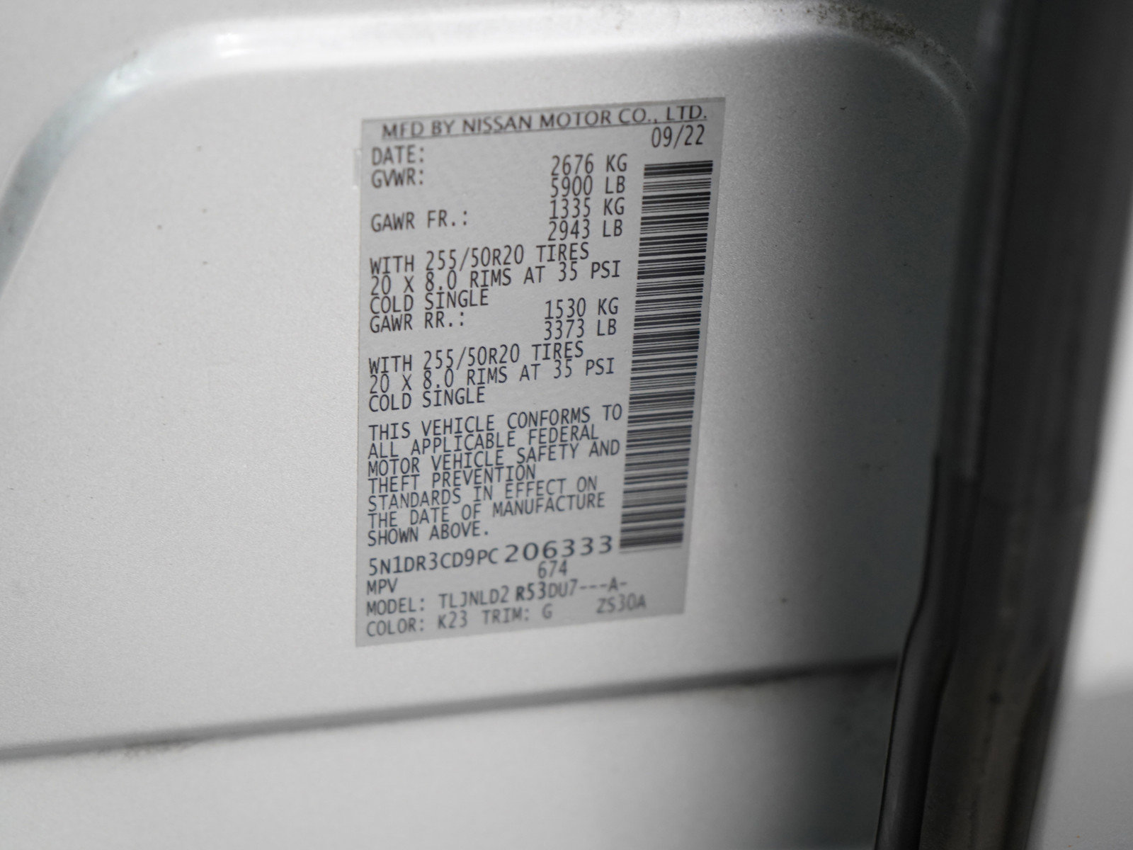 Used 2023 Nissan Pathfinder SL w/ SL Premium Package image 30