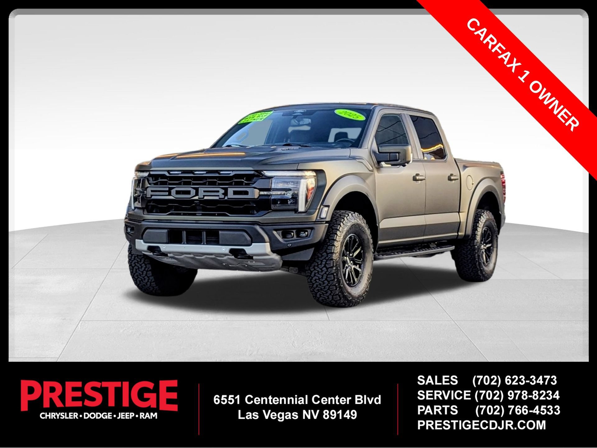 Used 2025 Ford F150 Raptor