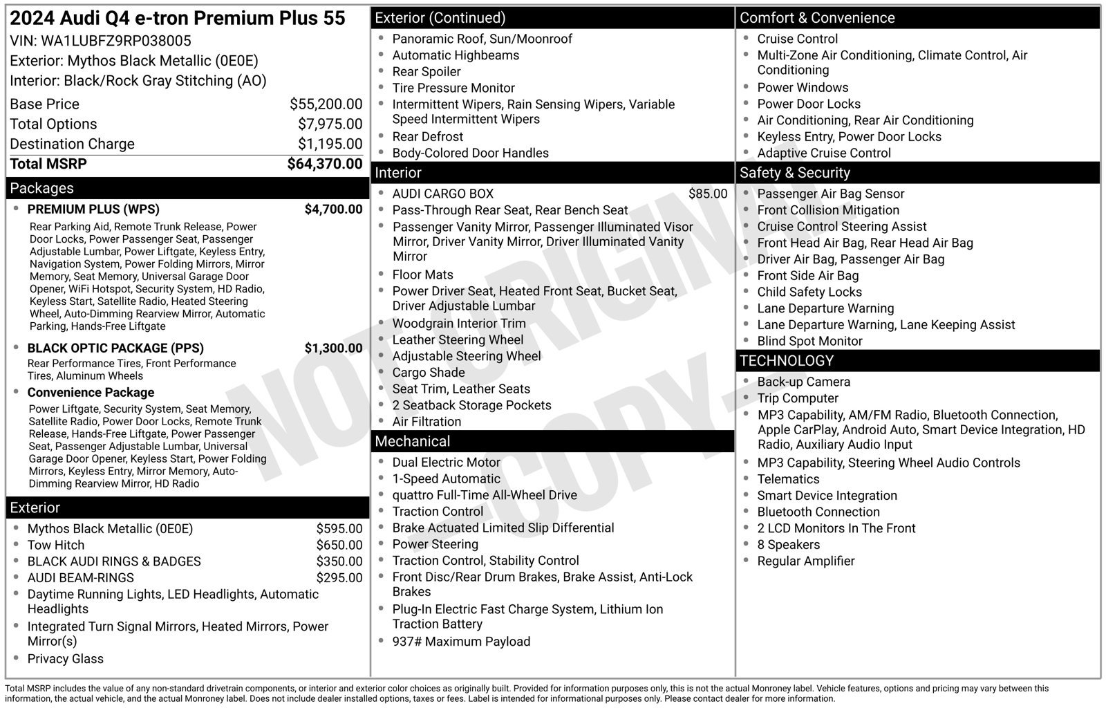 Certified 2024 Audi Q4 e-tron Premium Plus w/ Premium Plus AWD/4WD image 32