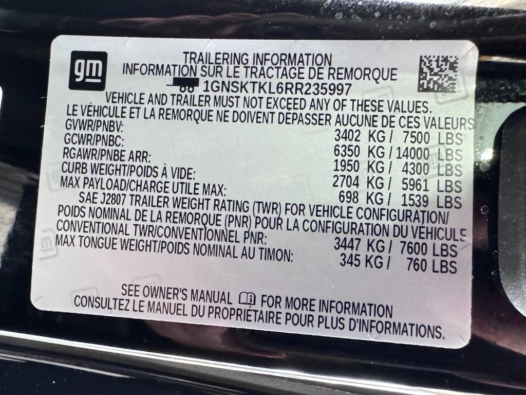 Certified 2024 Chevrolet Tahoe High Country AWD/4WD image 13
