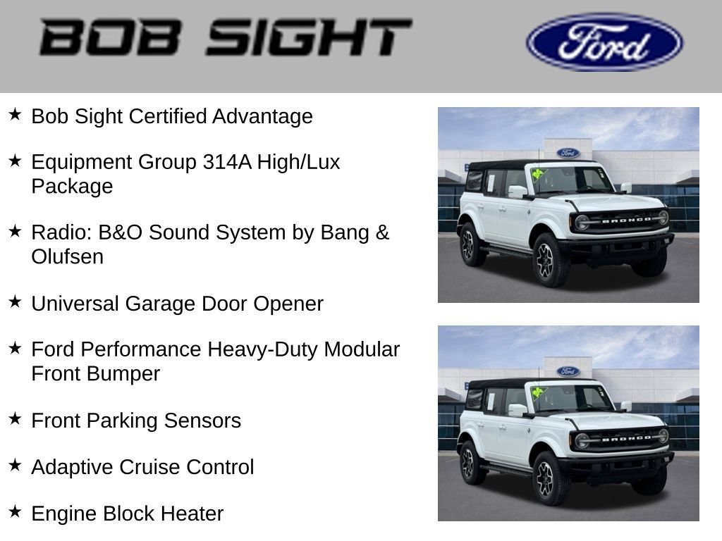 Used 2024 Ford Bronco Outer Banks image 3