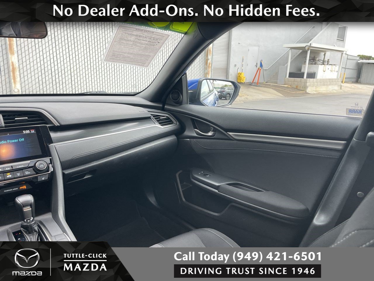 Used 2020 Honda Civic EX image 3