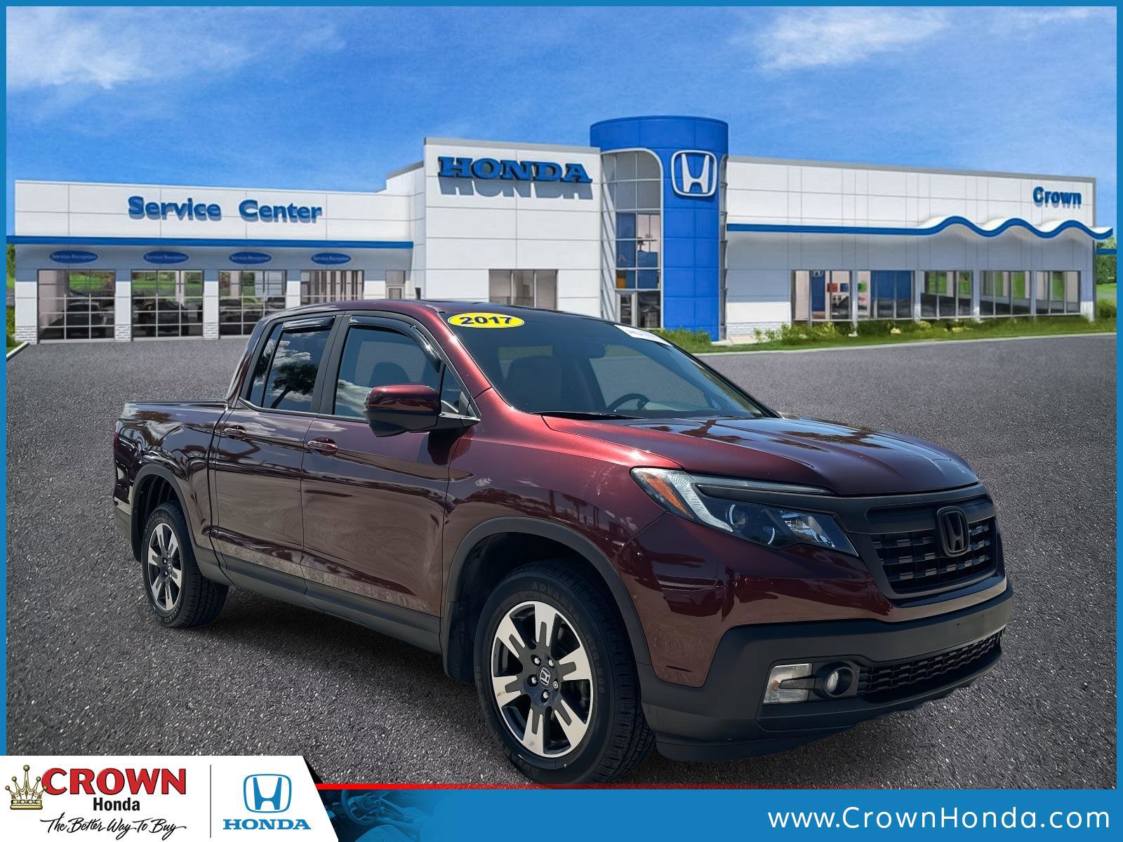 Used 2017 Honda Ridgeline RTL-T