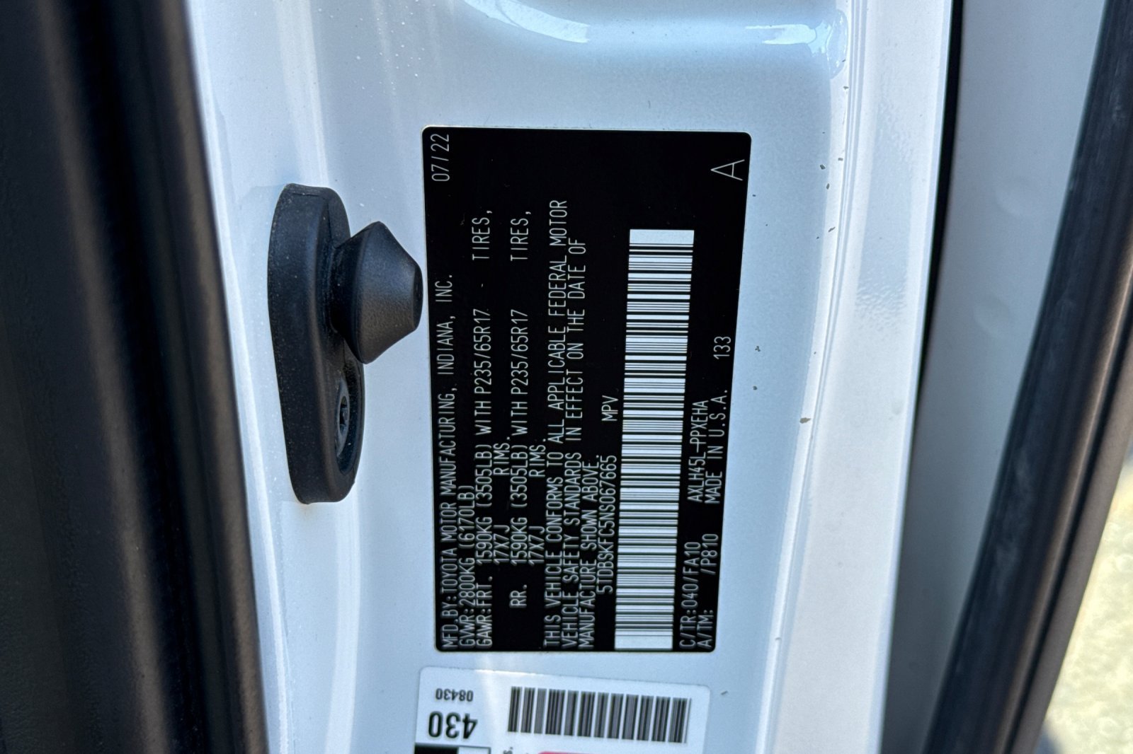 Used 2022 Toyota Sienna LE w/ LE Plus Package AWD/4WD image 30