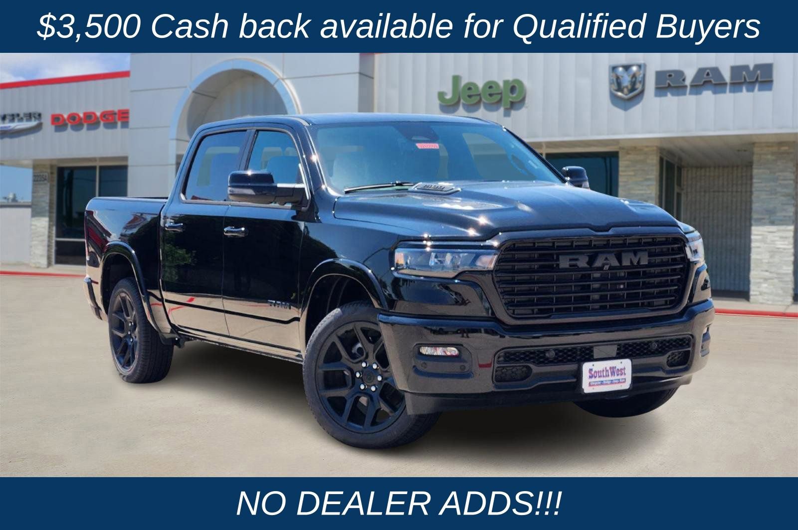 New 2026 RAM 1500 Laramie w/ Night Edition
