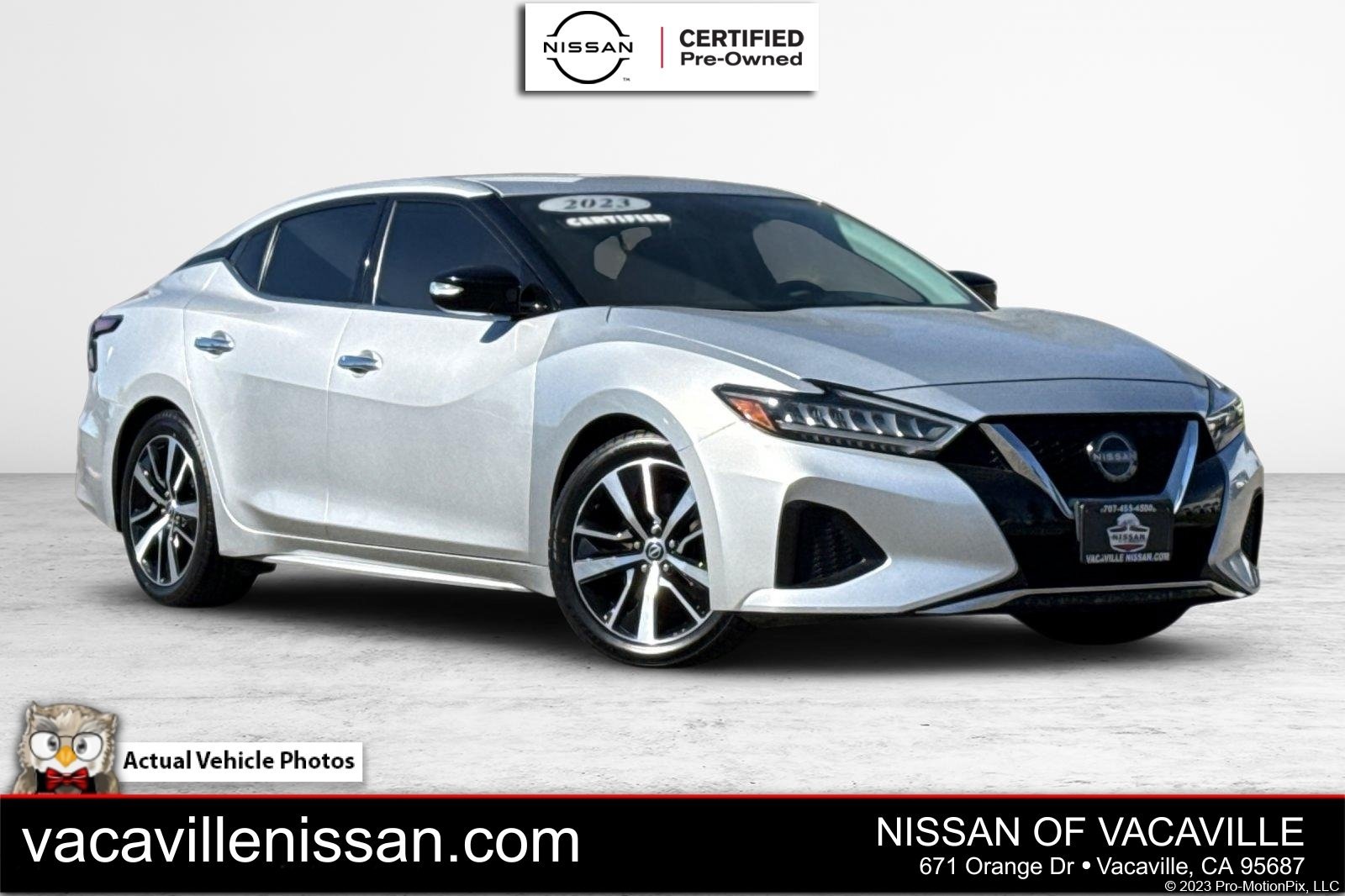 Certified 2023 Nissan Maxima SV w/ Floor Mat Group FWD image 1
