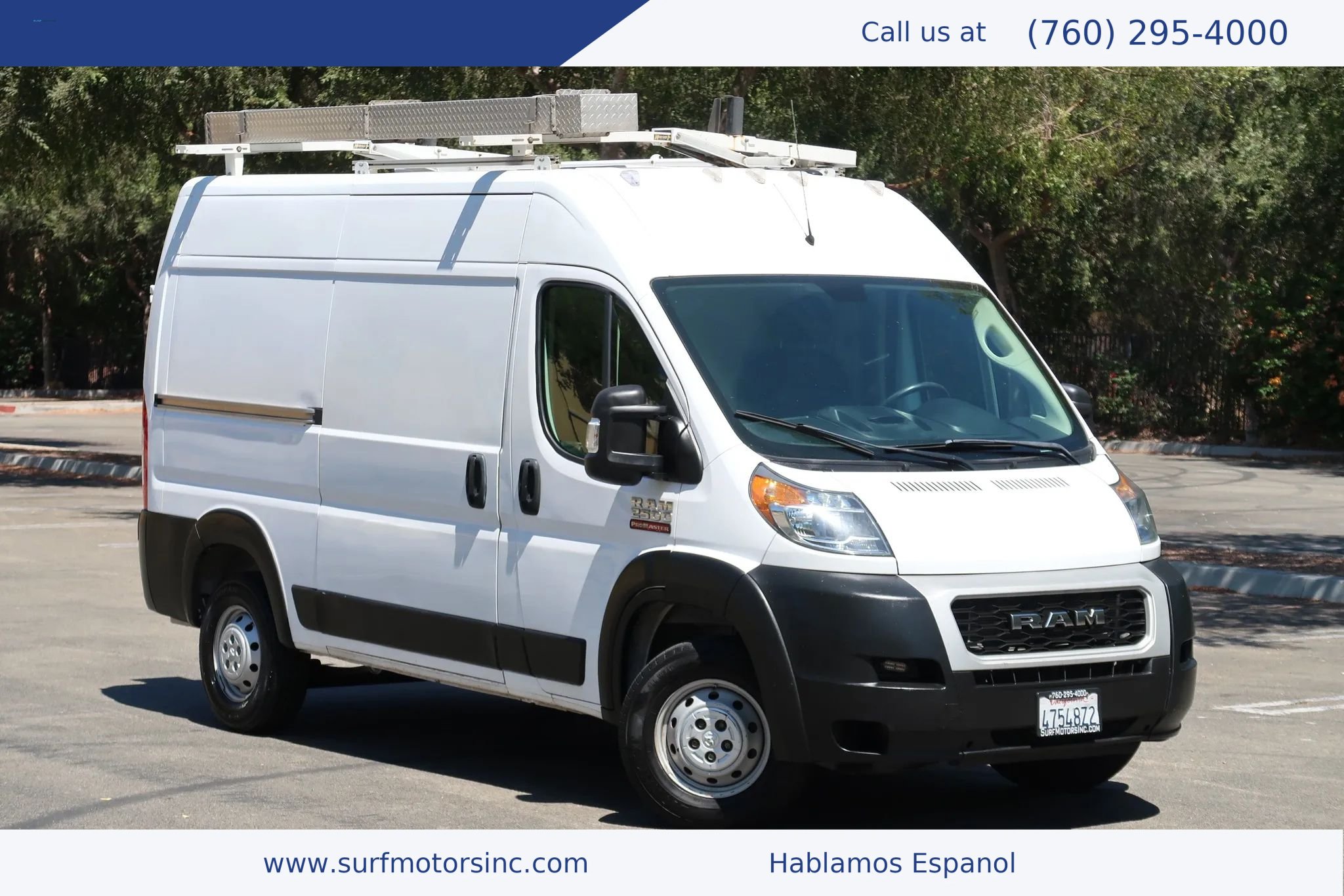 Used 2019 RAM ProMaster 2500 FWD image 1