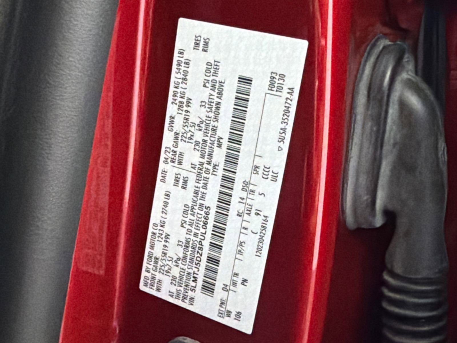 Used 2023 Lincoln Corsair Grand Touring w/ Equipment Group 302A image 35