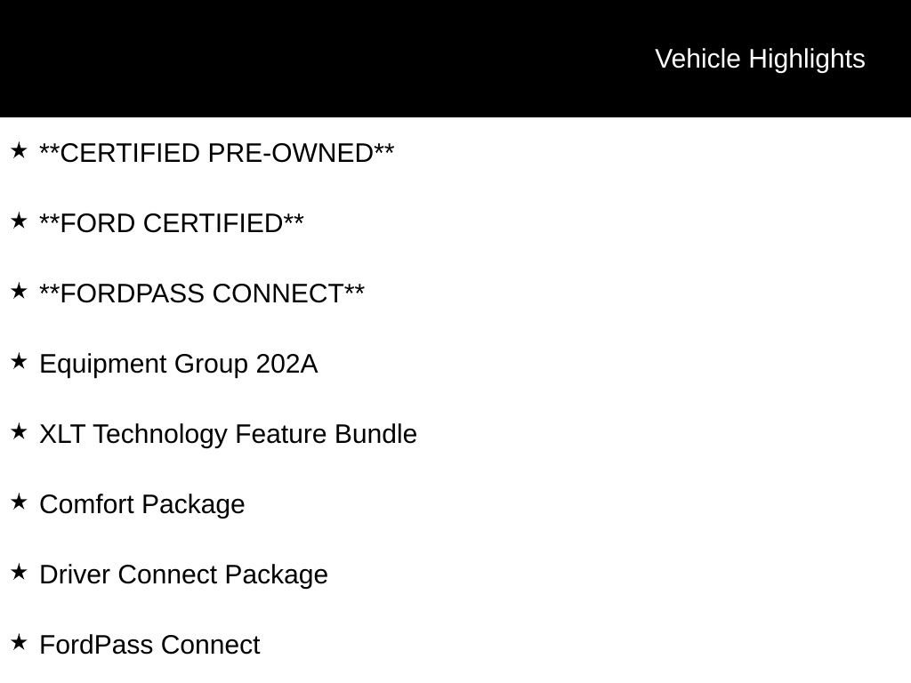 Certified 2019 Ford Explorer XLT w/ Equipment Group 202A AWD/4WD image 10