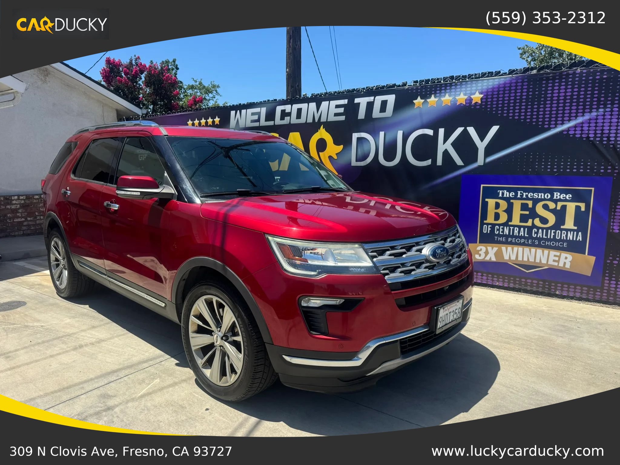 Used 2019 Ford Explorer Limited w/ Class III Trailer Tow Package