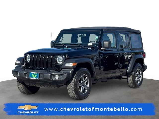 Used 2022 Jeep Wrangler Unlimited Sport image 1