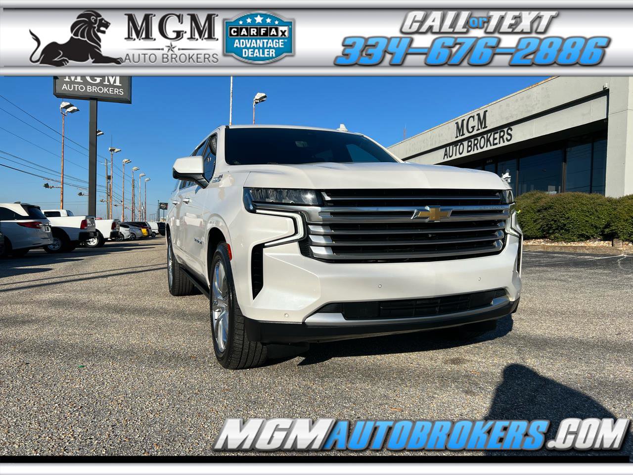 Used 2021 Chevrolet Suburban High Country w/ Premium Package