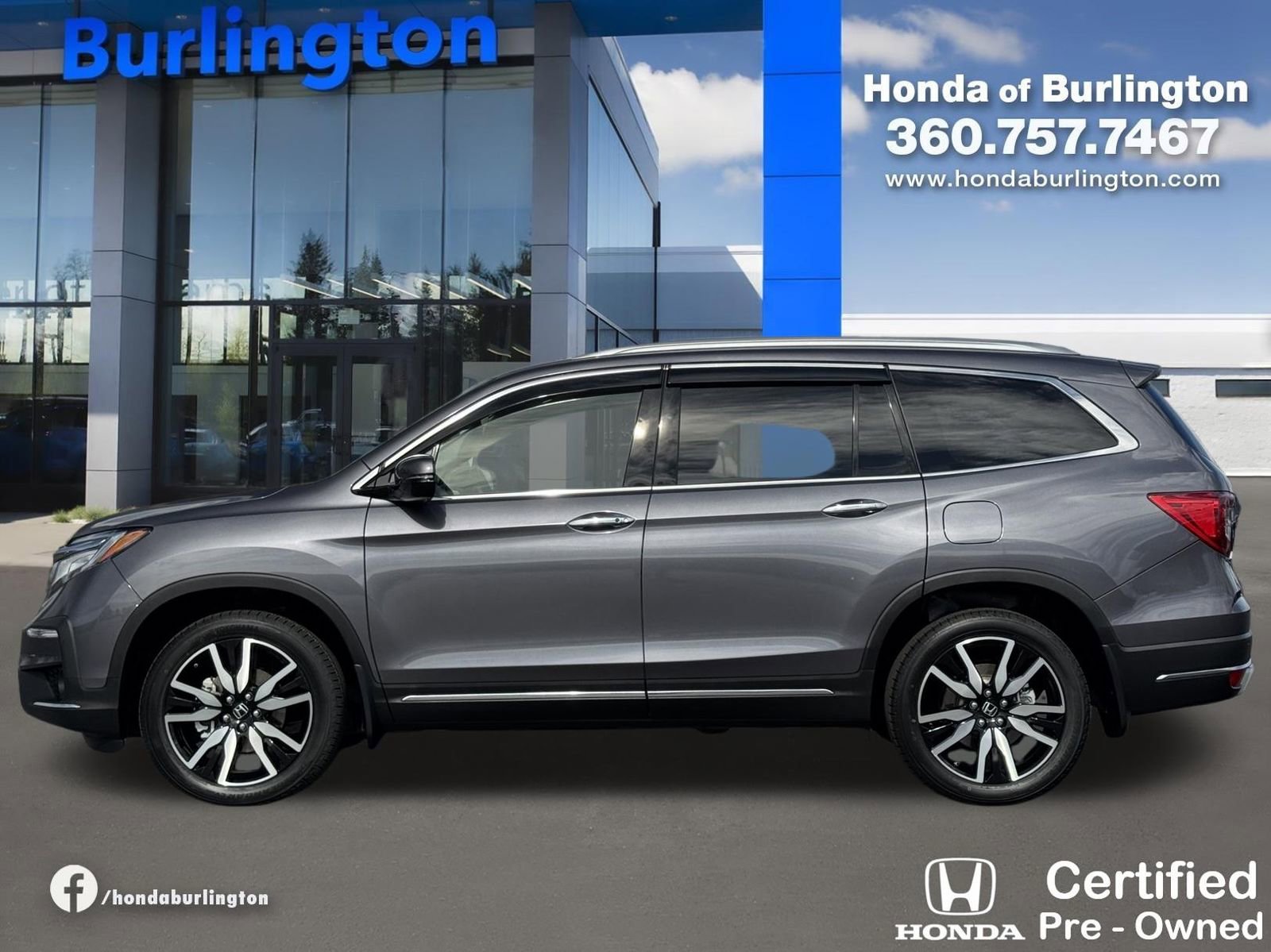 Certified 2022 Honda Pilot Elite image 3