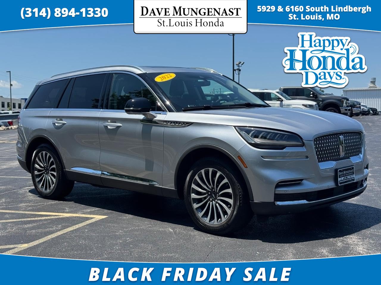Used 2022 Lincoln Aviator AWD w/ Premium Package