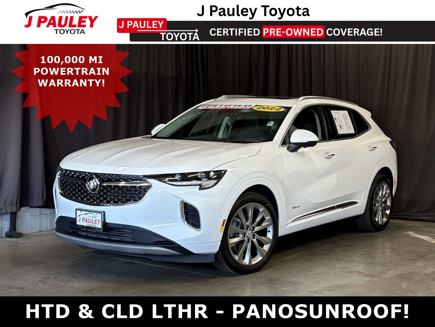 Used 2022 Buick Envision Avenir w/ Technology Package II