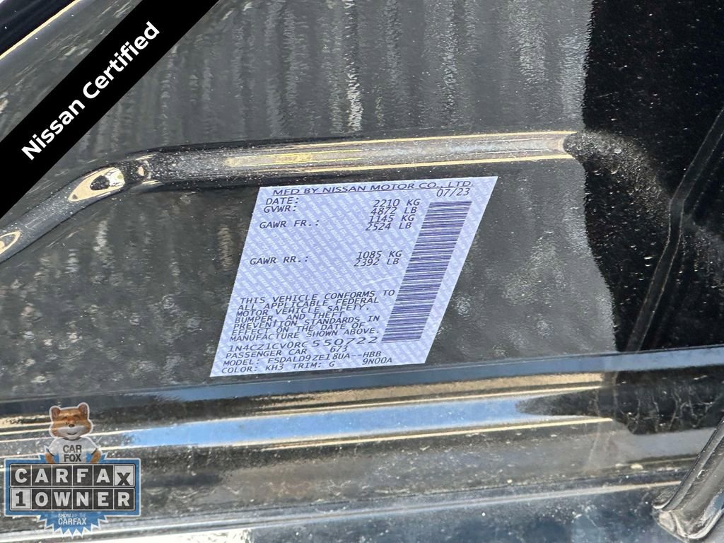 Certified 2024 Nissan Leaf SV Plus image 19