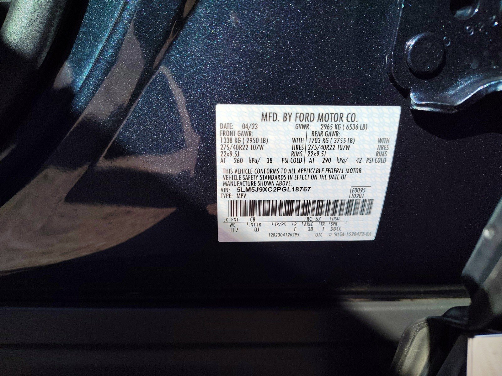 Used 2023 Lincoln Aviator Black Label w/ Class IV Trailer Tow Package image 25