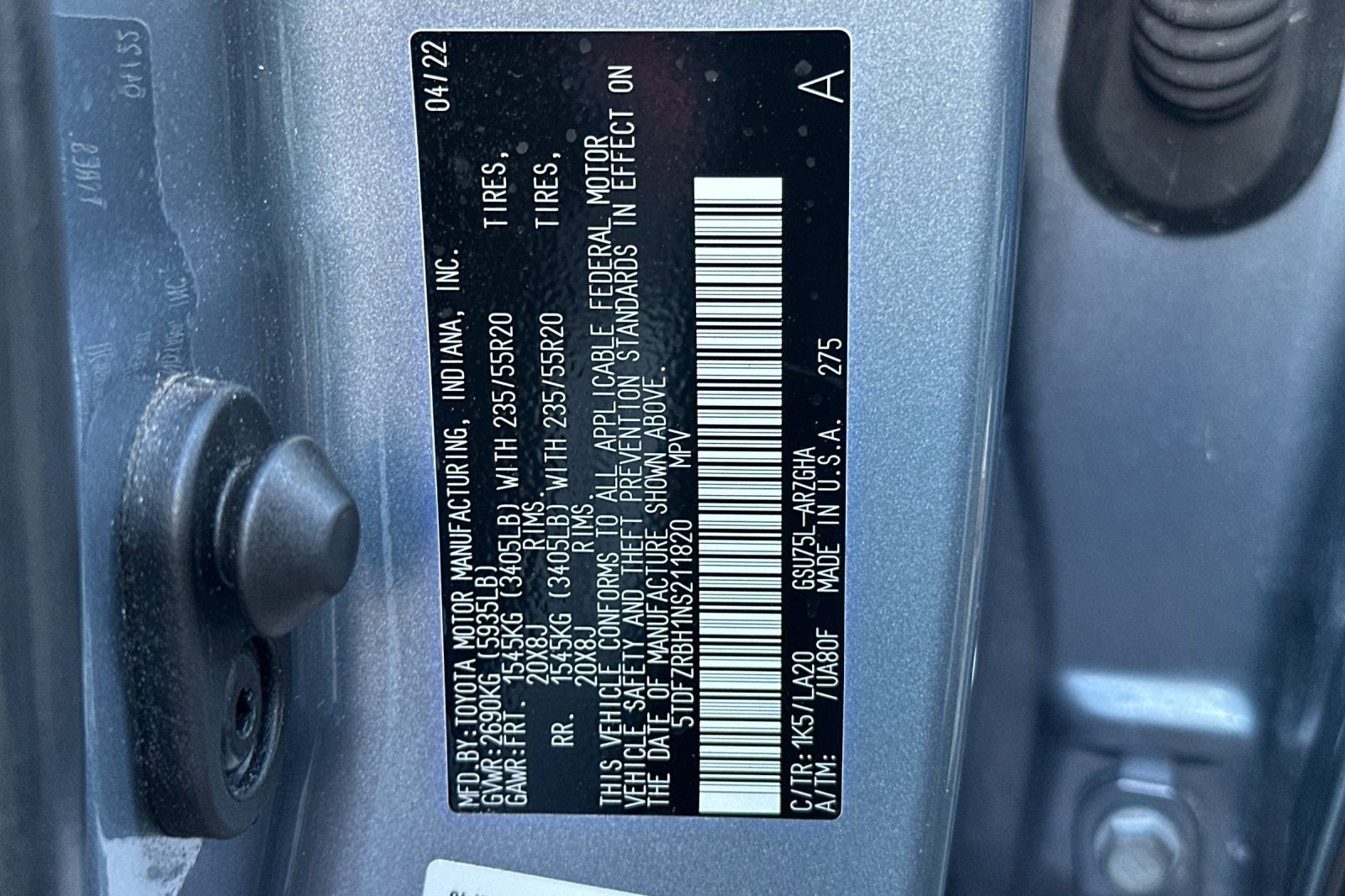 Certified 2022 Toyota Highlander Platinum image 34